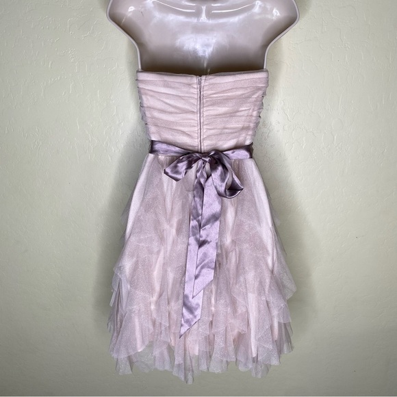 Sparkly Strapless Homecoming Special Occasion Dress Size 7 - Picture 10 of 16